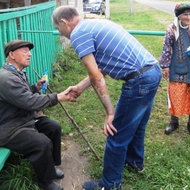 Месячник пожилых в Ежовке