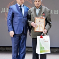 Ташкин В.И. и Трушкин Е.Ф., кавалер Ордена Октябрьской революции, Ковылкино 2017 г.